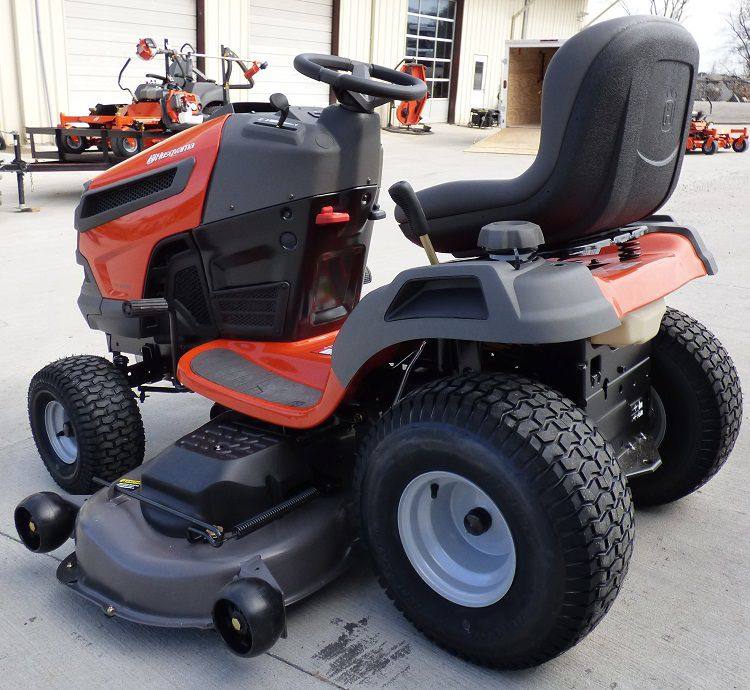 Husqvarna YTH24V54 Lawn Tractor with Dump Cart