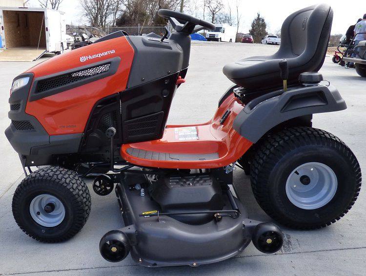 Husqvarna YTH24V54 Lawn Tractor with Dump Cart