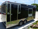 8.5' x 20' Black Catering Event Concession Food Trailer