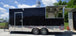 8.5' x 20' Black Catering Event Concession Food Trailer