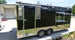 8.5' x 20' Black Catering Event Concession Food Trailer