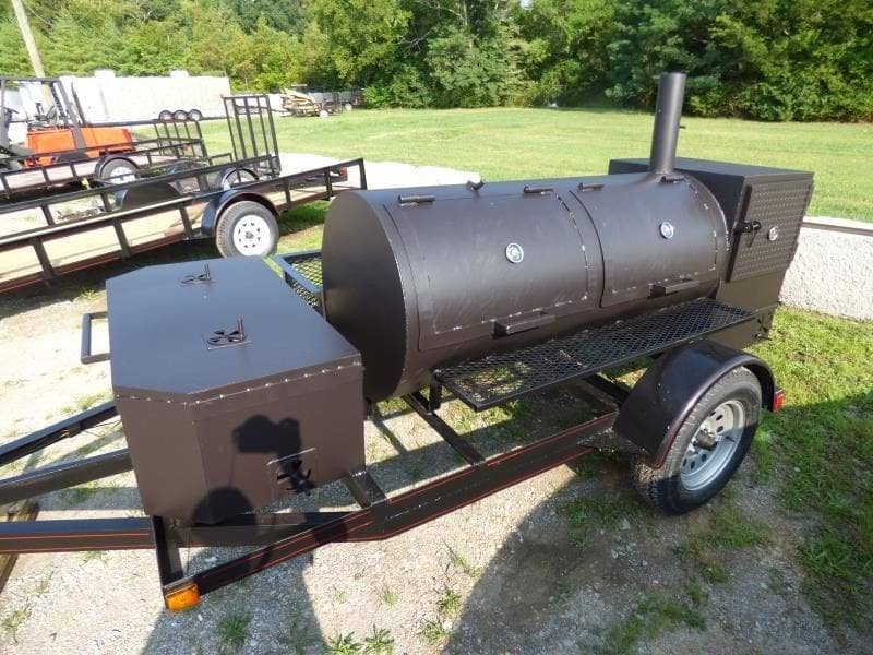 Smoker Trailer Pull Behind 5'x8'