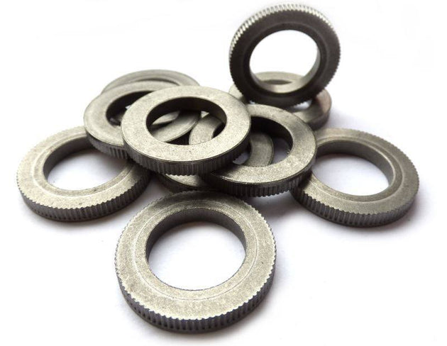 02 - 455 Oregon Knurled Bushings 5/8" x 1" - Pack of 100 - SLE Equipment - 1