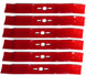 Oregon 90 - 069 Universal Fitz - All Lawn Mower Blade Pack of 6 - SLE Equipment - 1