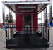 8.5' x 24' Concession Trailer Red BBQ Food Event Catering