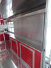 8.5' x 24' Concession Food Trailer Red Smoker Concession