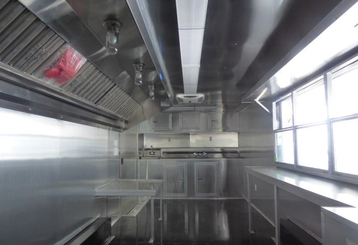 8.5' x 20' White Event Catering Concession Food Trailer