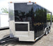 8.5' x 14' Black Concession Food Trailer Catering Event