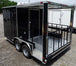 8.5' x 14' Black Concession Food Trailer Catering Event