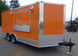 8.5' x 16' Orange Event Catering Concession Food Trailer