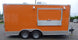 8.5' x 16' Orange Event Catering Concession Food Trailer