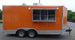 8.5' x 16' Orange Event Catering Concession Food Trailer