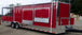 8.5' x 28' Concession Food Trailer Red Catering Event Trailer