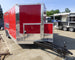 8.5' x 16' Concession Trailer Red Catering Event