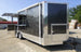 8.5' x 20' Concession Food Trailer Charcoal Grey With Appliances