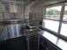 8.5' x 20' Concession Food Trailer Charcoal Grey Catering Event