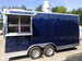 8.5' x 16' Concession Food Trailer Indigo Blue Catering Event