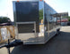 8.5' x 20' Concession Food Trailer Black Catering Event