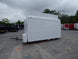 7' x 14' White Fiberglass Smoothie Ice Cream Yogurt Food Event Concession Trailer