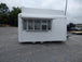 7' x 14' White Fiberglass Smoothie Ice Cream Yogurt Food Event Concession Trailer