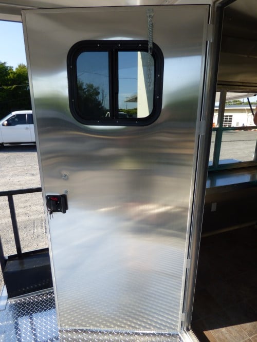 8.5' x 22' Concession Food Trailer White Catering Event