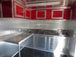 8.5' x 30' Concession Trailer Red Catering Event