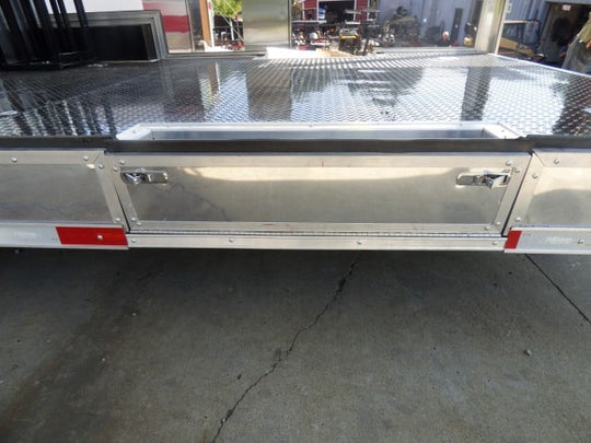 8.5' x 30' Concession Trailer Red Catering Event