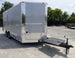 8.5' x 16' Concession Trailer Silver Frost Catering Event