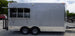 8.5' x 16' Concession Trailer Silver Frost Catering Event