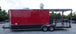 8.5' x 26' Concession Food Trailer Red Catering Event