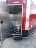 8.5' x 26' Concession Food Trailer Red Catering Event