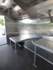 8.5' x 26' Concession Food Trailer Red With Appliances