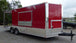 8.5' x 21' Victory Red Event Catering Concession Food Trailer