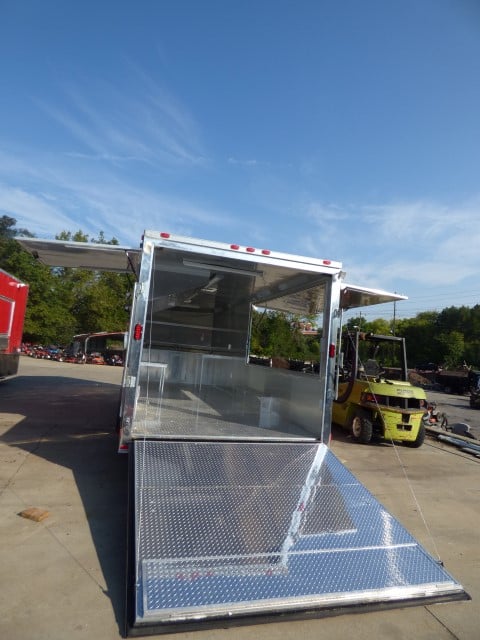 8.5' x 24' Victory Red Event Vending Concession Food Trailer