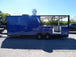 8.5' x 22' Cobalt Blue BBQ Event Catering Concession Food Trailer