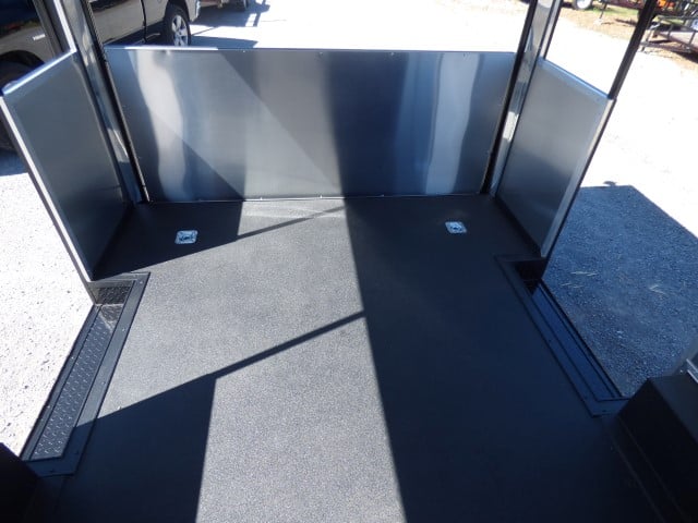 8.5' x 22' Cobalt Blue BBQ Event Catering Concession Food Trailer