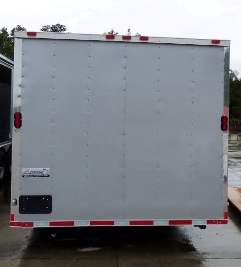 8.5' x 30' Grey Concession Food Trailer With Appliances