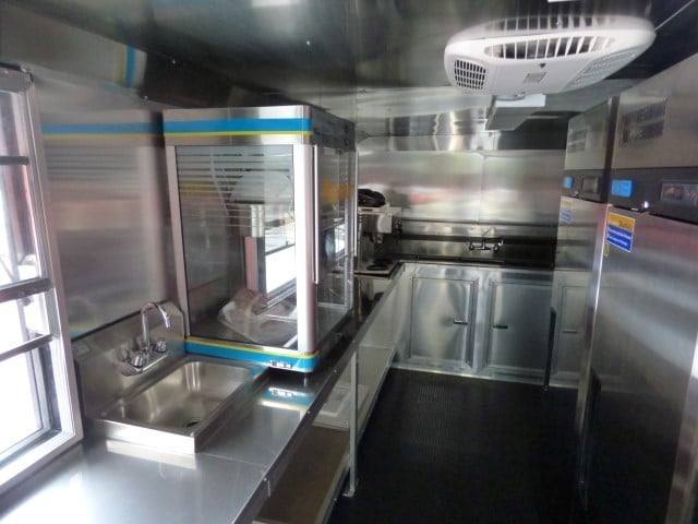 8.5' x 30' Grey Event Catering Concession Food Trailer