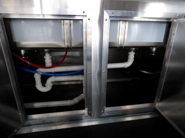 8.5' x 30' Grey Event Catering Concession Food Trailer