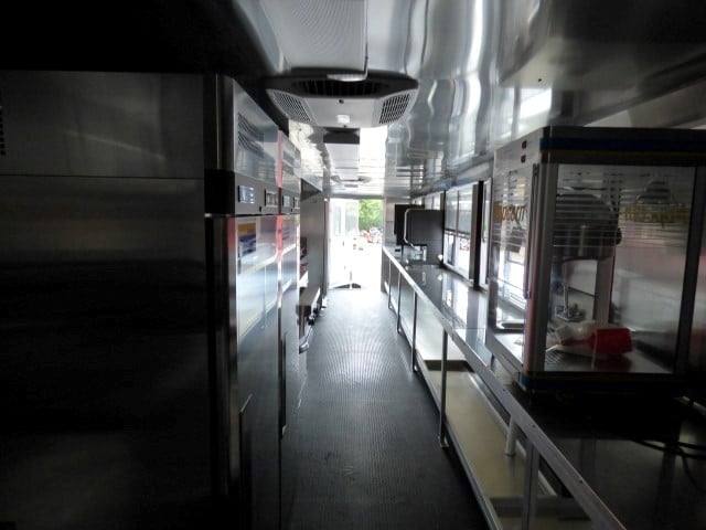 8.5' x 30' Grey Event Catering Concession Food Trailer