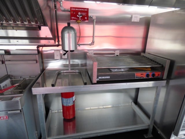 8.5' x 30' Silver Frost Concession Food Trailer With Appliances