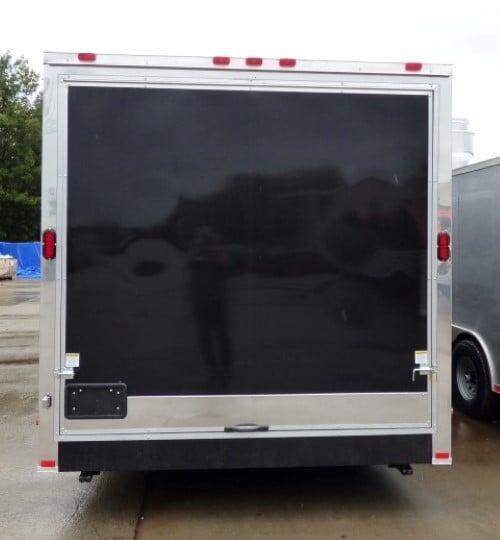 8.5' x 22' Concession Trailer Blue Catering Event Trailer