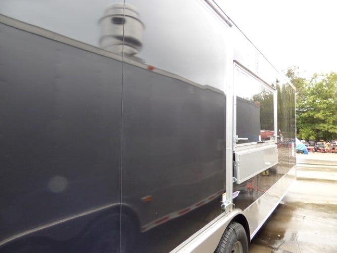 8.5' x 22' Concession Trailer Blue Catering Event Trailer