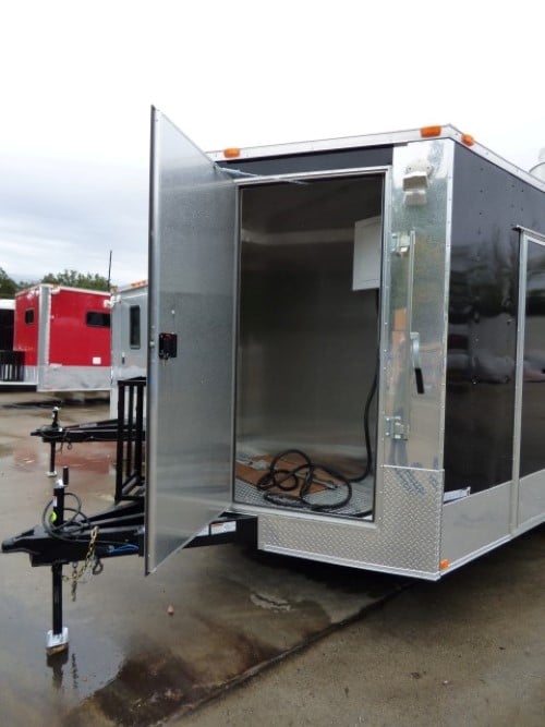 8.5' x 22' Concession Trailer Blue Catering Event Trailer