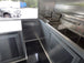 8.5' x 18' Black Catering Event Concession Food Trailer