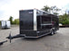 8.5' x 18' Black Catering Event Concession Food Trailer