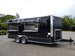 8.5' x 18' Black Catering Event Concession Food Trailer