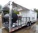 8.5' x 28' Concession Trailer White With Appliances