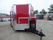 8.5' x 16' Concession Food Trailer Red BBQ Event Catering