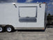 8.5' x 18' White Event Catering Concession Food Trailer